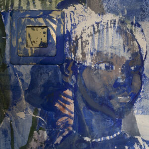 Een detail van de Blauwe Kamer in het Nijsinghhuis