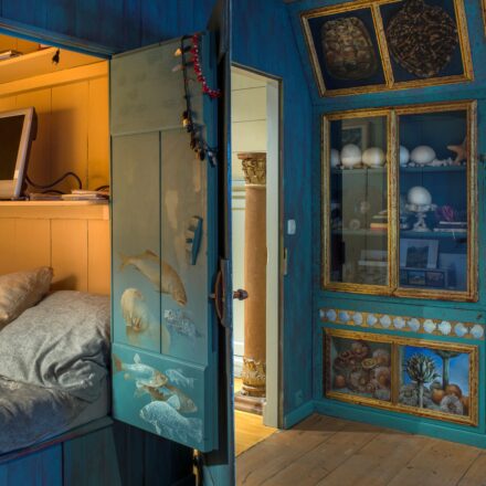 Een detail van het Naturalienkabinet in het Nijsinghhuis