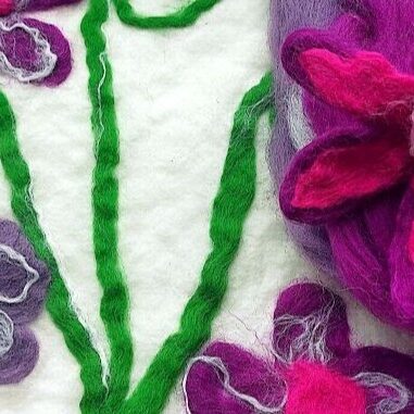 Beeld voor workshop bloemen vilten